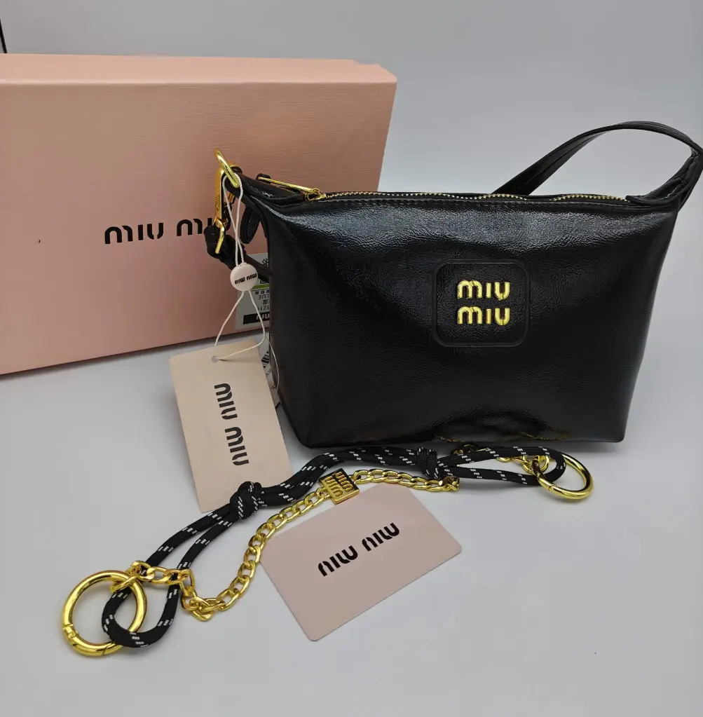 MiuMiu Gabardine Rope-Handle Mini Bag #3321