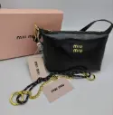 MiuMiu Gabardine Rope-Handle Mini Bag #3321
